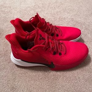 Kobe Red Fury , mens 9.5 , never worn